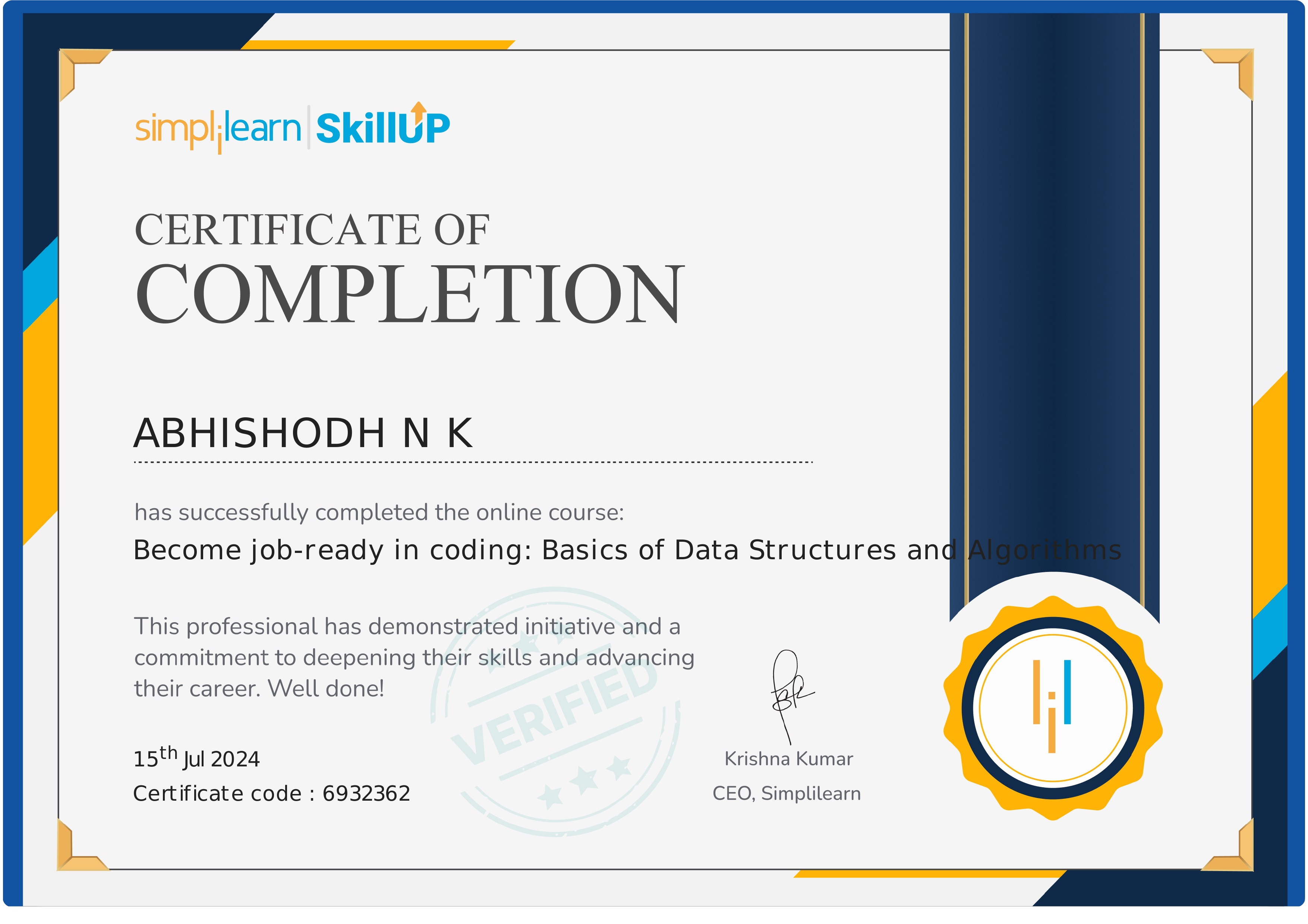 Certification 10